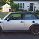 A shot of the Mini in front of the old house. Now I’m a little sad. It was a good house.